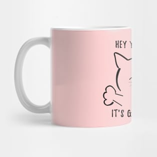 cuddle cat Mug